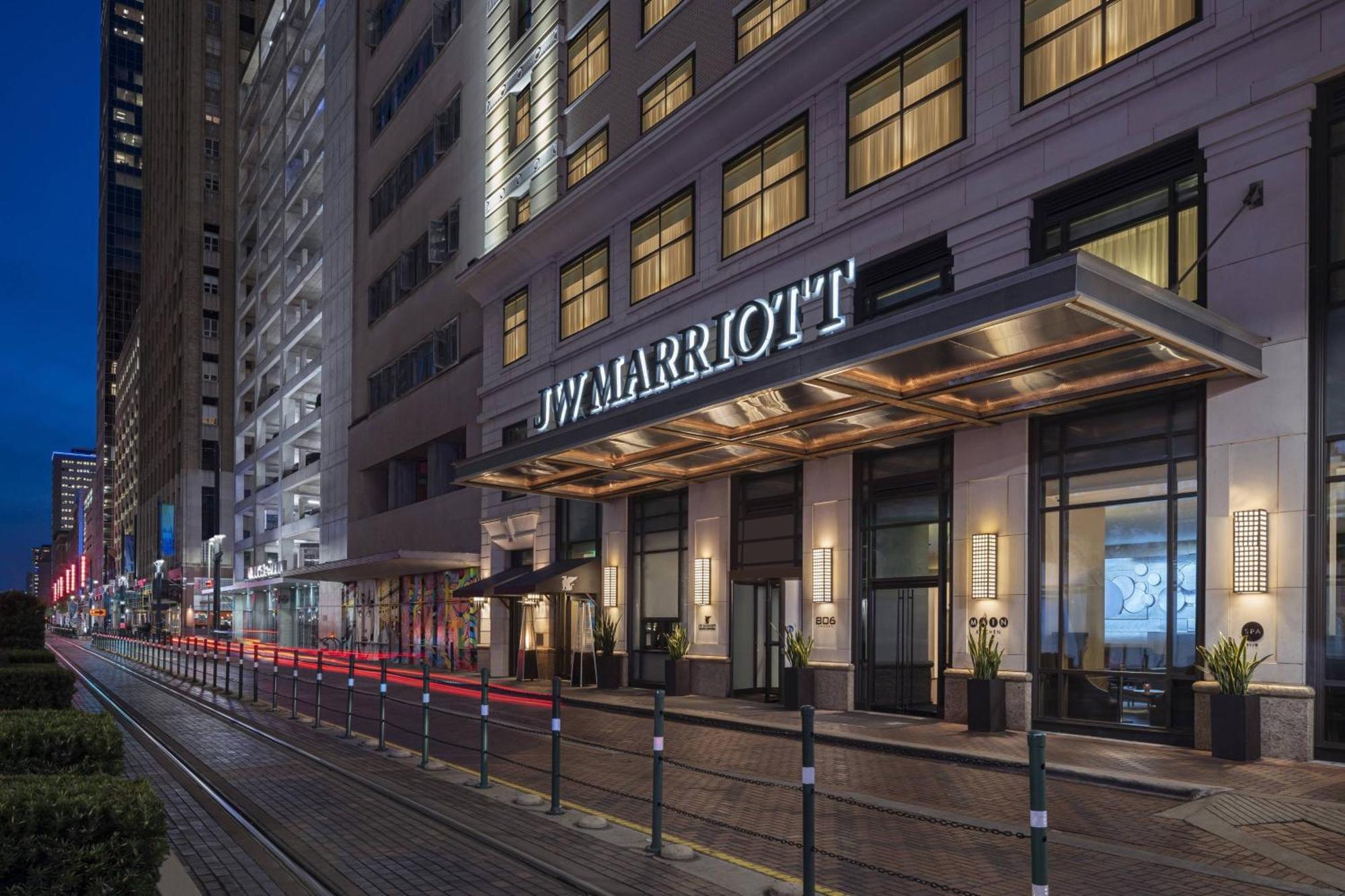 Jw Marriott Houston Downtown Hotel Exterior foto